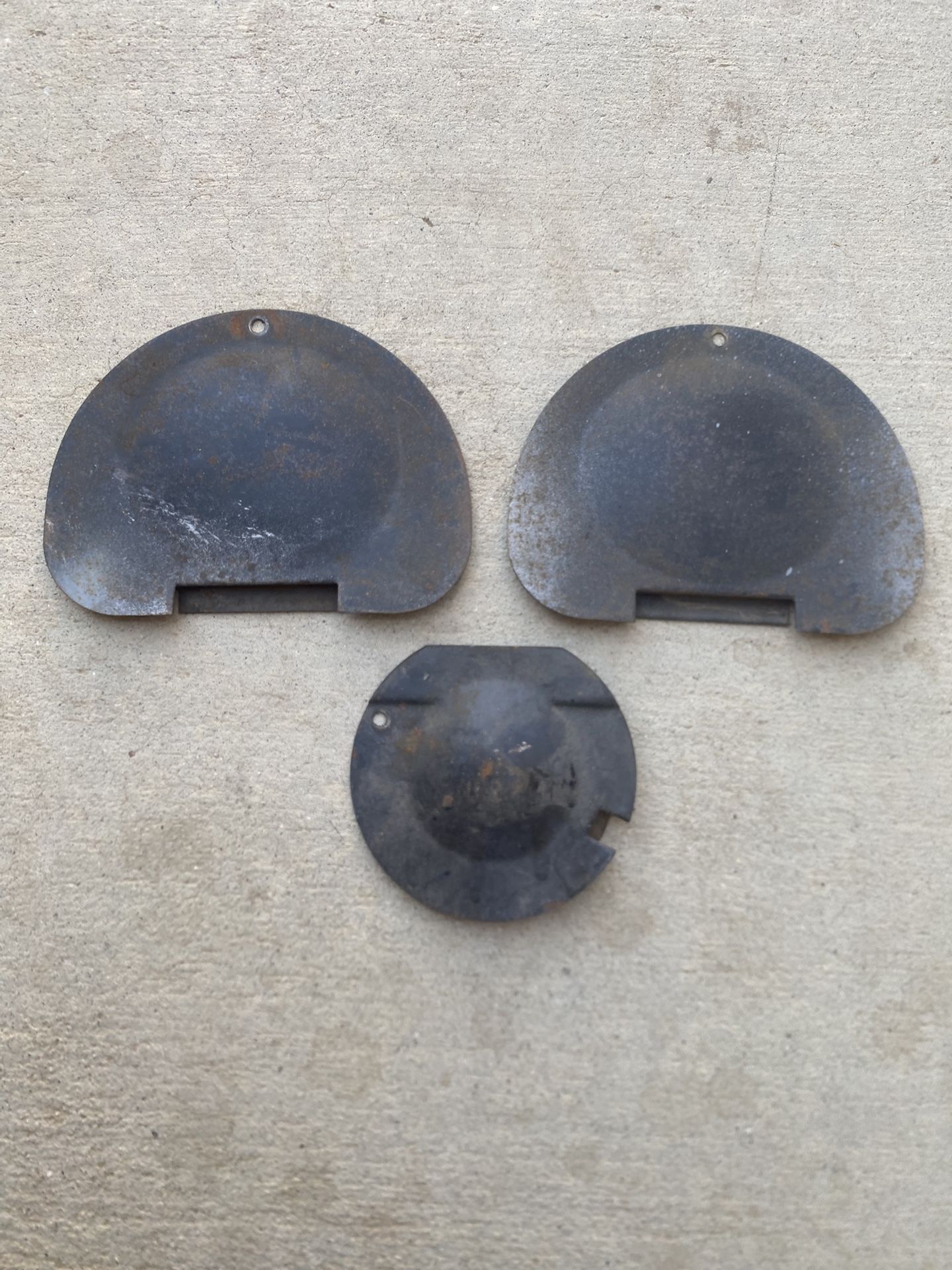 vw Early Beetle Trunk/tire Tray Cover Plates
