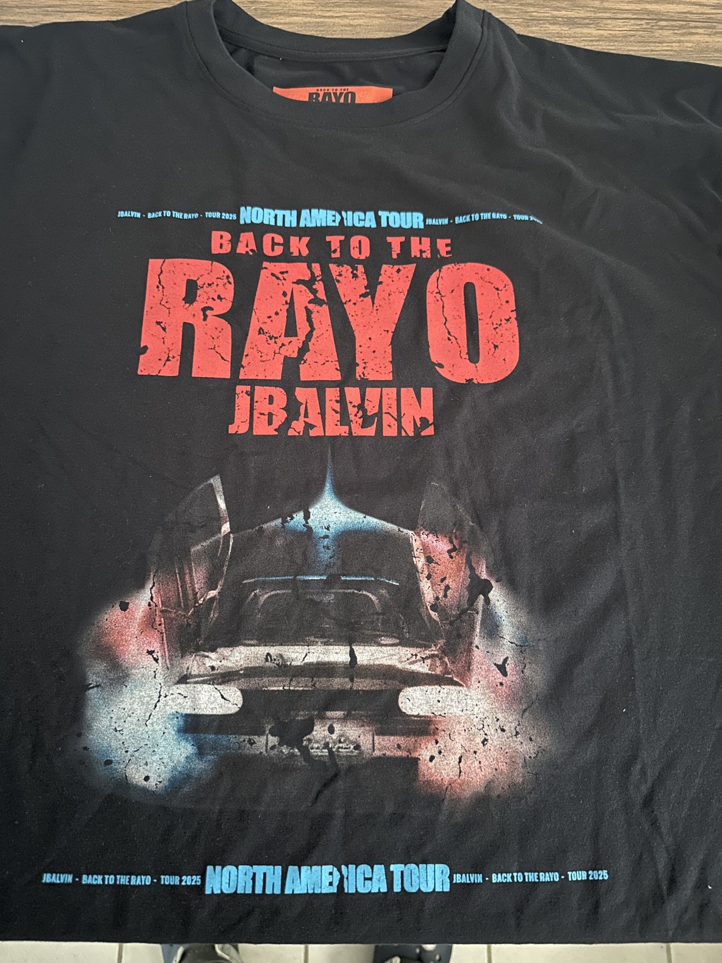 J Balvin Rayo Tour Tshirt