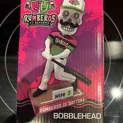 SGA Rumberos Daytona Tortuga's Bobblehead Baseball Collectibles New In Box
