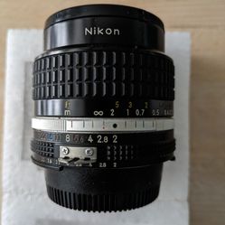 Nikkor 24 Mm F1.2 Manual focus lens 