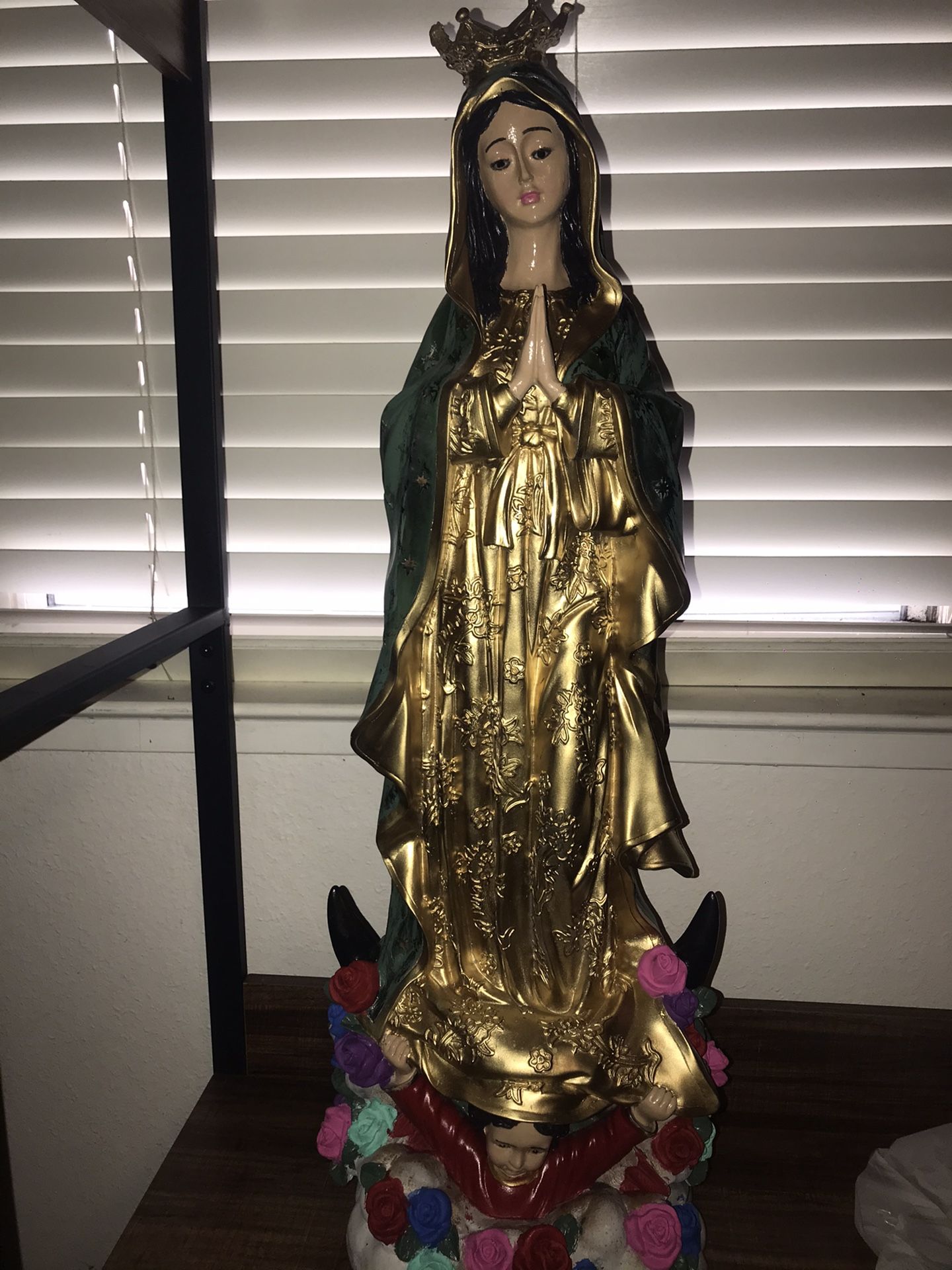 Virgencita De Guadalupe Con Corona Nuevo