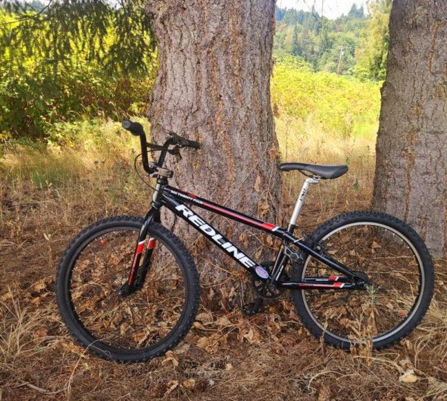 Redline MX 24 Pro Cruiser 24" BMX Race Bike-Black