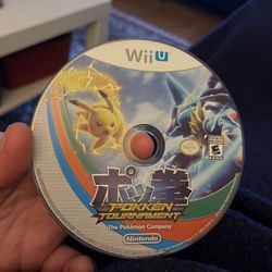Pokkén Tournament (Nintendo Wii U, 2016) Disc Only Pokken 