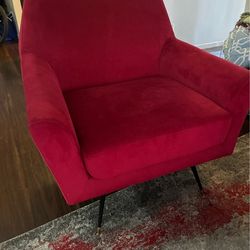 Red Accent Chair