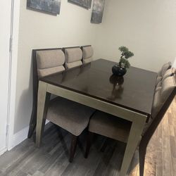 Dining Table With 6 Chairs 