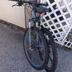 foldable mountain bike | bicicleta de montaña plegable 