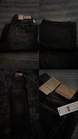 Pacsun Extreme Baggy Black Jeans
