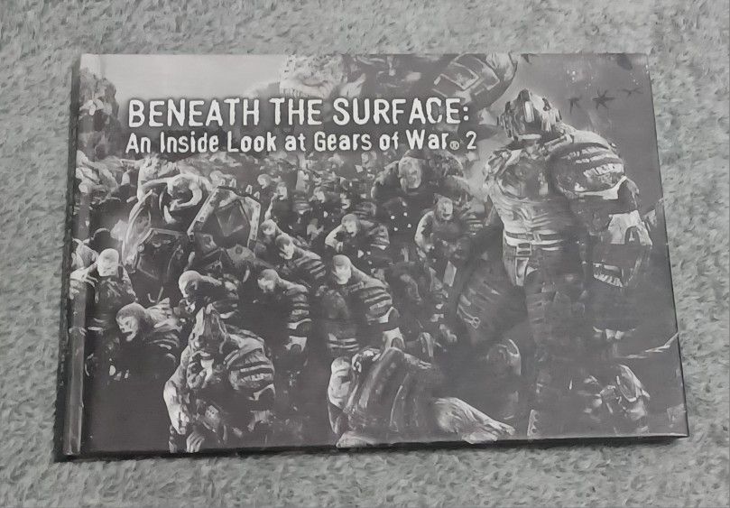 Gears Of War Art Book Beneath The Surface Inside Look