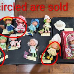 Vintage Kenner Strawberry Shortcake Dolls, Priced Separately 