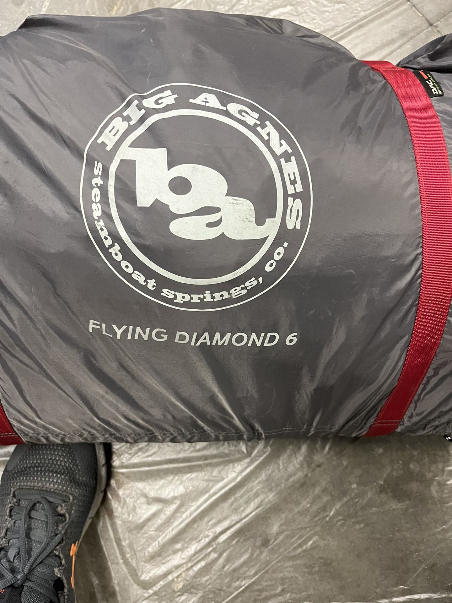Big Agnes Flying Diamond Tent.