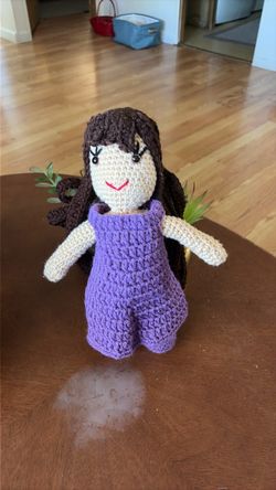 Dolls crochette handmade set of 2