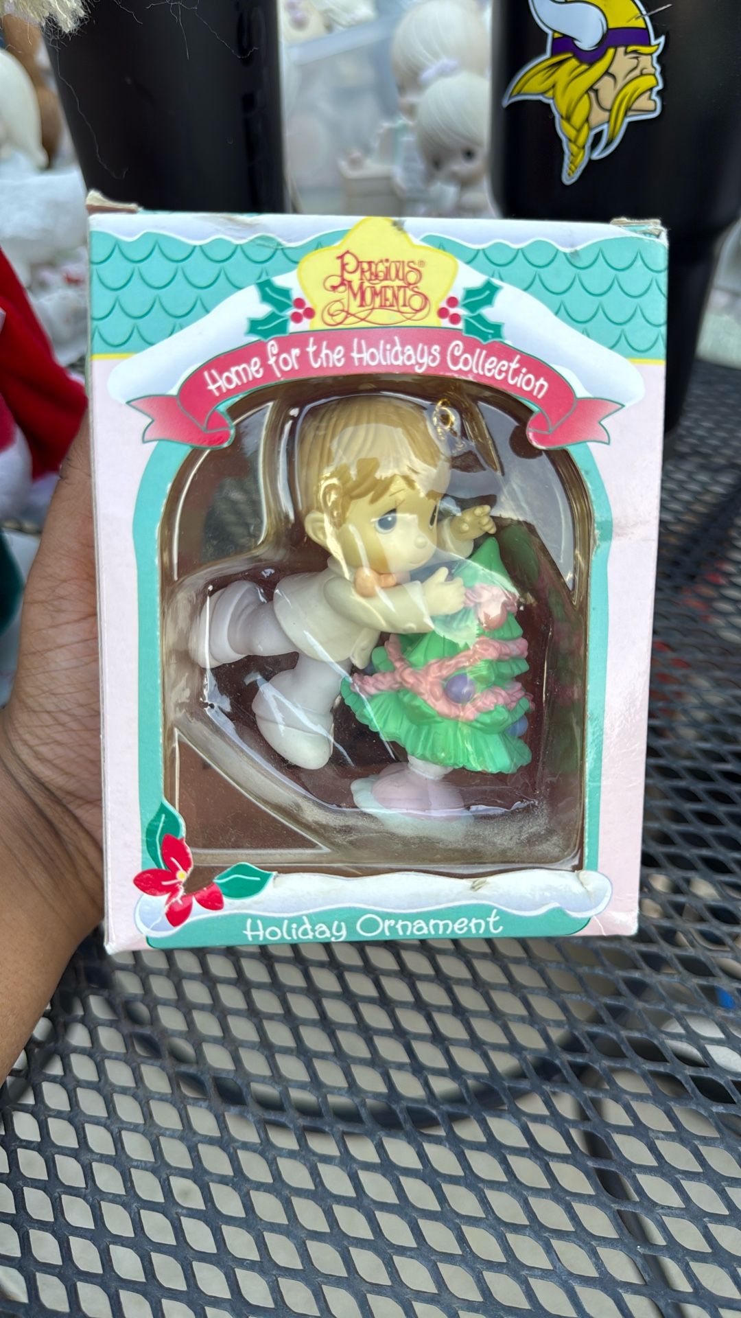 Precious Moments "Home for the Holidays" Christmas ornament from 1995