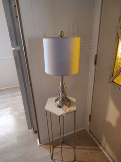 Silver lamps