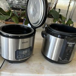 Rice Maker, Steamer, And Pressure Cooker, Both Electric By Both Or One Other One