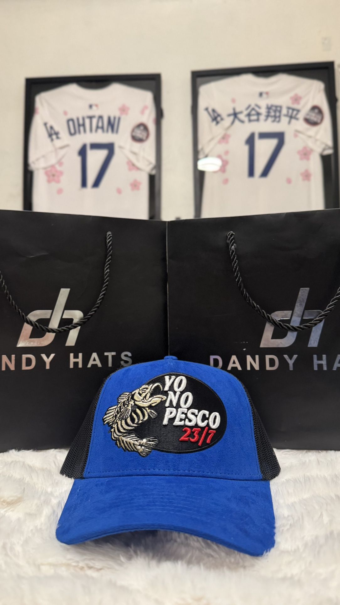 dandy hats blue yo no pesco 23/7