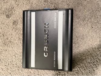 3000 watt crunch amp