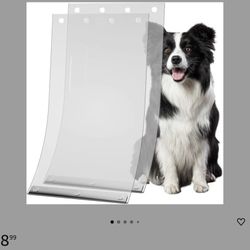 2-Pack Dog Door Replacement Flaps - Compatible with Ruff Weather XL Dog Door, Safe and Free Access for Pets