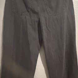 Universal Thread Grey Straight Wide Leg Jeans Size 10