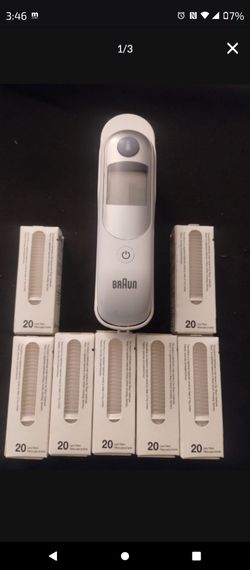 Braun Irt6500 ThermoScan Ear Thermometer with ExacTemp with 140 refill lens