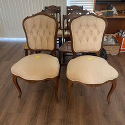 Pair Of Vintage French Style Chairs 