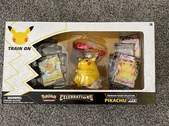 Pokemon TCG Celebrations Premium figure box Pikachu