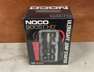 Noco BoostHD GB70 12V Jump Starter