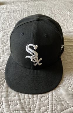 black Chicago White Sox New Era 59FIFTY fitted hat