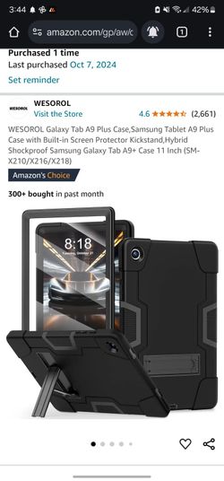 Galaxy Tab A9+ 11" tablet Case.