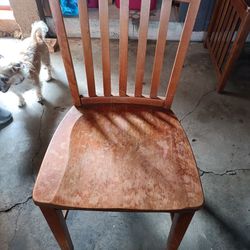 Antique Solid Wood Dining Chair