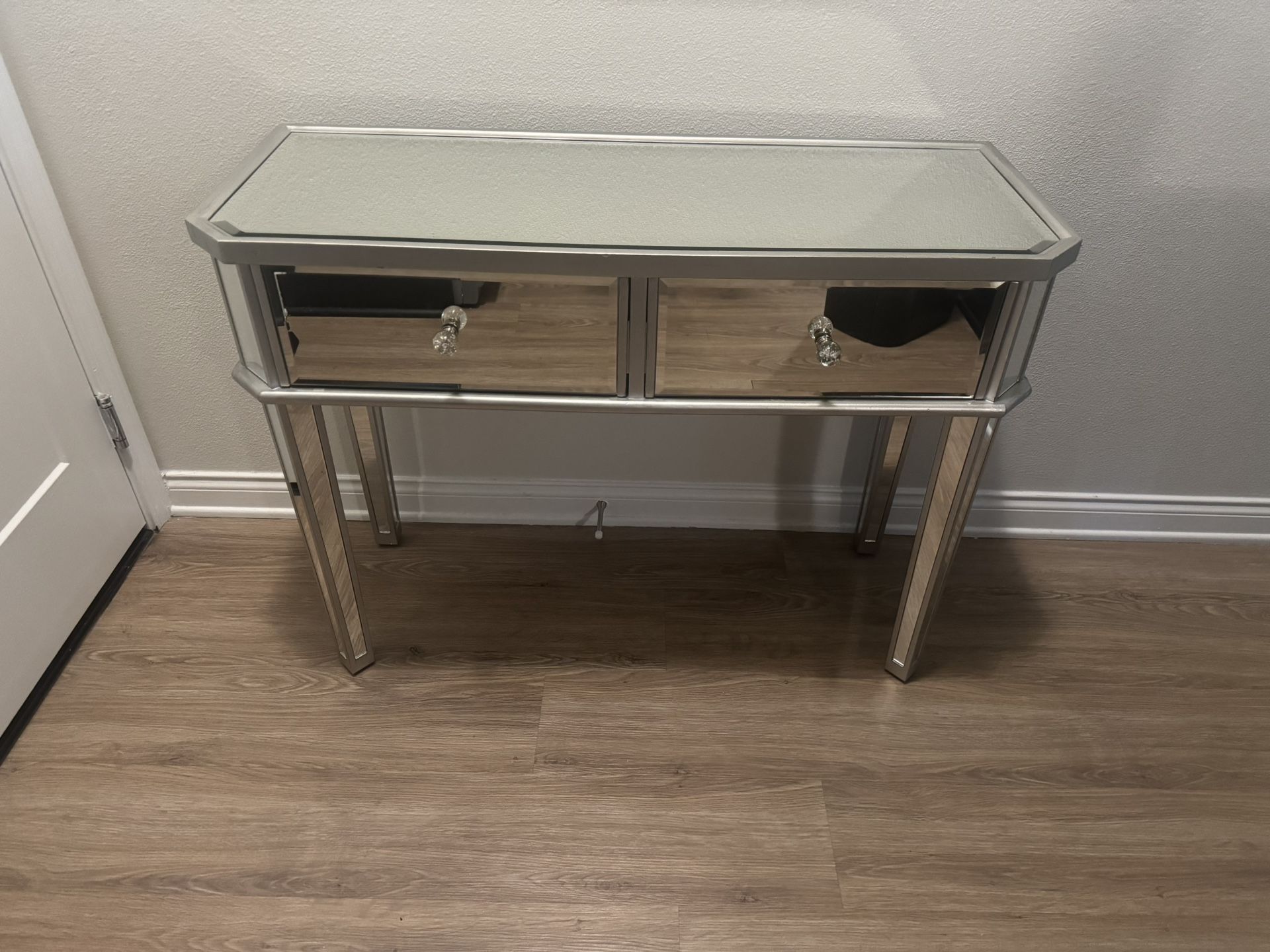 Mirrored Desk/console Table/ Writing Desk