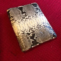 Python skin wallet