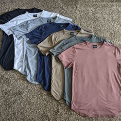 Brand New - Cuts Clothing Men's T Shirts - Elongated Fit (Medium)