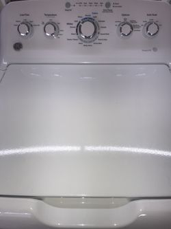 GE Set washer and dryer gas we delivery very clean