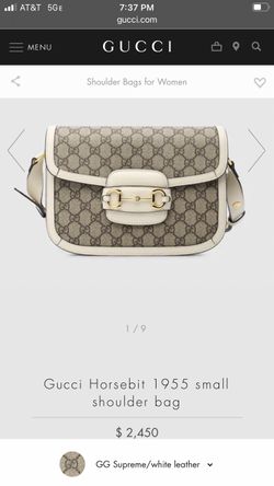 Brand New Gucci Horsebit 1955 Small Shoulder Bag 