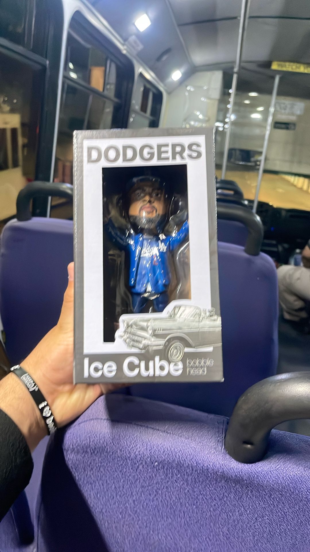 Ice Cube Bobble head Dodgers 2025 WSC