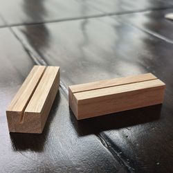 Wood Place Card Holder 