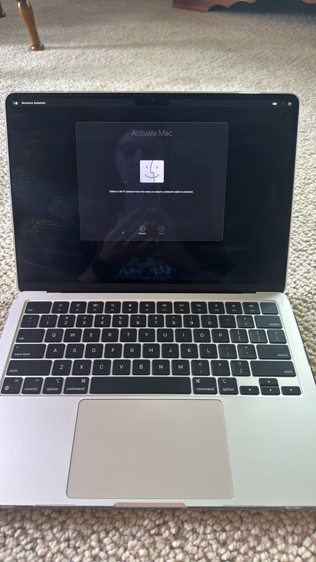MacBook Air 13-inch M2 2022 With Case