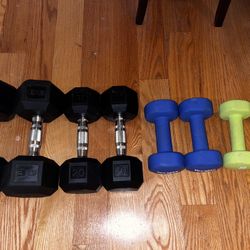 Dumbbell weights 