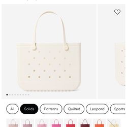 Bogg Bag Baseball Beach Bag Coconut 