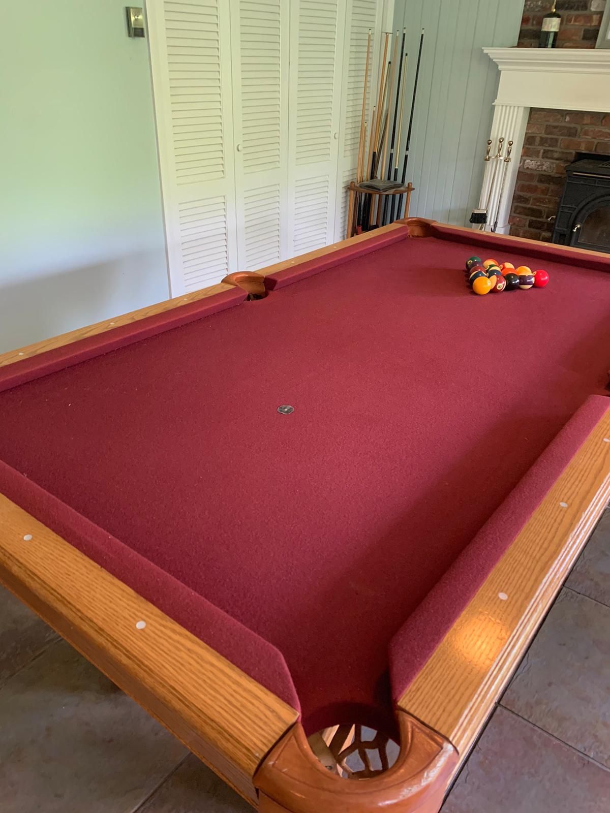 Kasson pool table