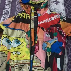 Members Only X Nickelodeon SpongeBob Patrick  Hooded Jacket 