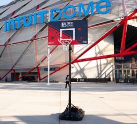 NBA All Star Los Angeles Clippers Basketball Hoop