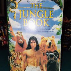 Jungle Book " Walt Disney " Vintage VHS ( 1995 )