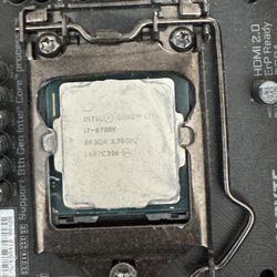 I7 8700k