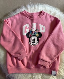 Disney GAP Minnie Mouse Sweatshirt for Girls size 6
