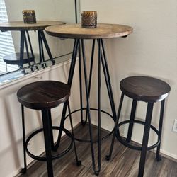 Table and Stools