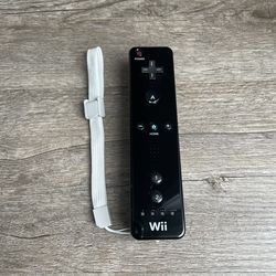 Black Nintendo Wii Remote