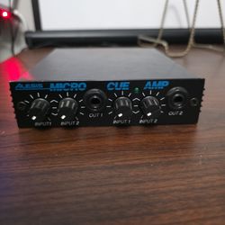 Alesis Micro Cue Amp - 2 Channel Headphone Amplifier **no Power Supply**