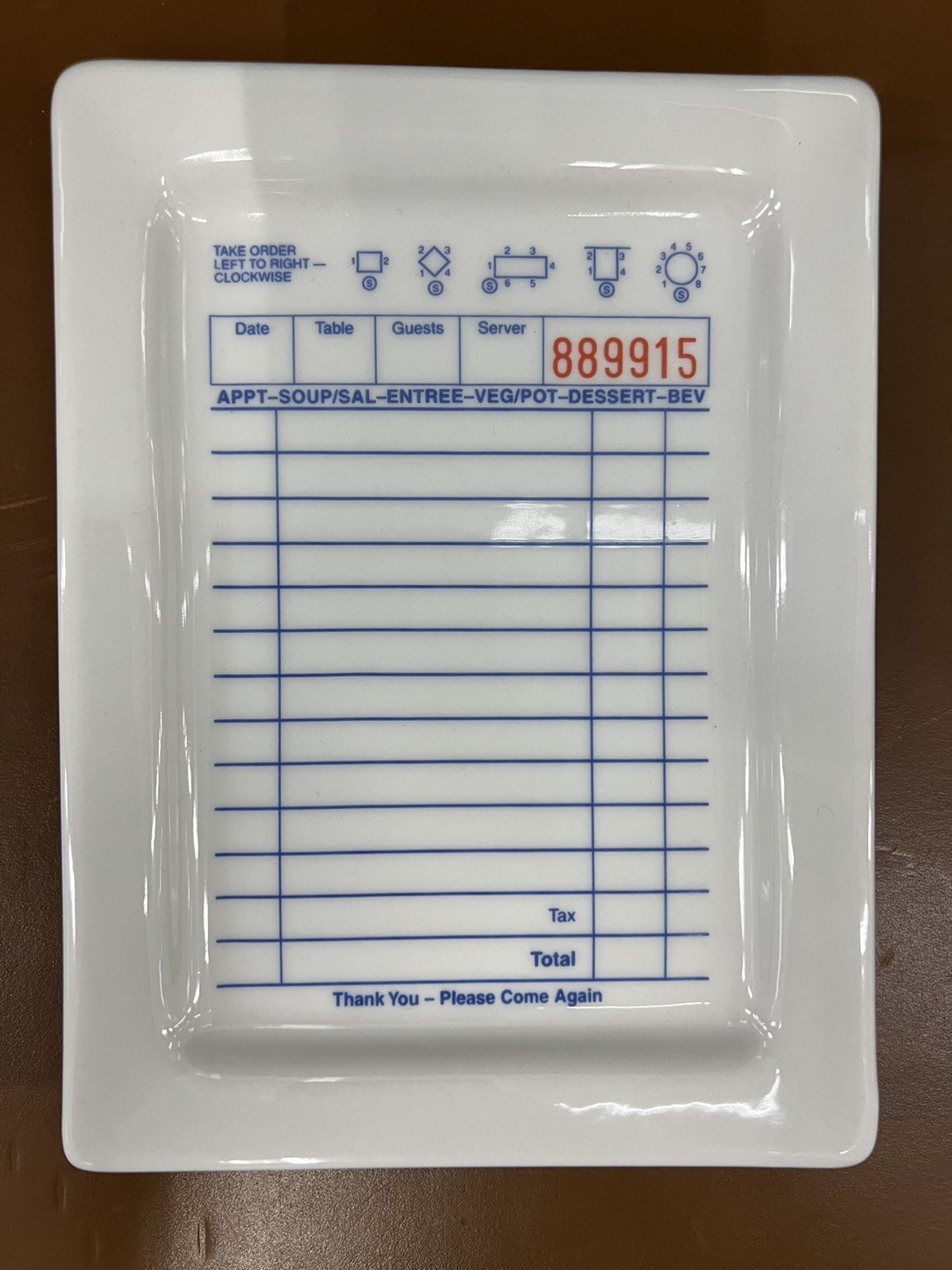 West Elm Guest Check Tray by Fish Eddy for Sale in New York, New