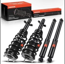 Mazda 6 2009–2013 4-PC Strut & Coil Spring Shock Absorber Suspension Kit – Front & Rear